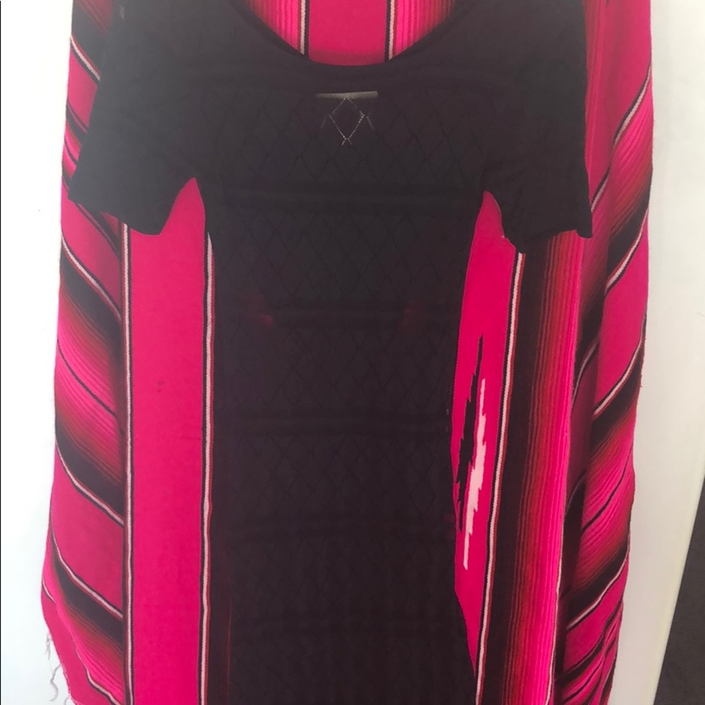 FOR LOVE & LEMONS KNITZ BLACK DRESS SUPER CUTE ON